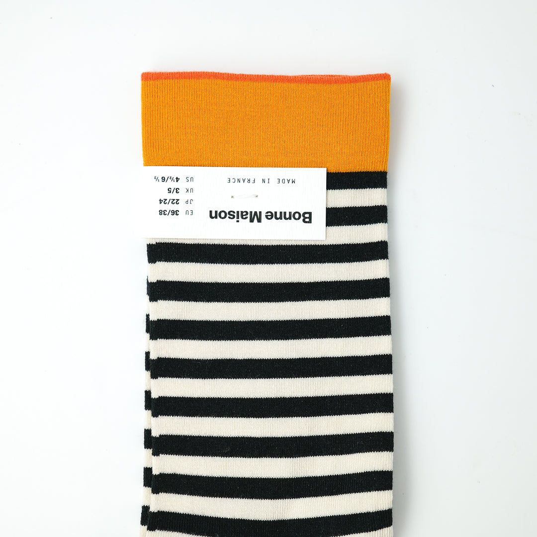 Sock Stripe Faux Noir