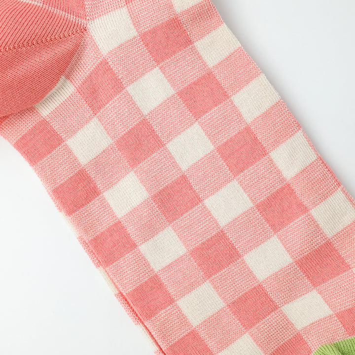 Sock Vichy Naturel