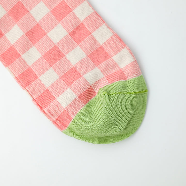 Sock Vichy Naturel