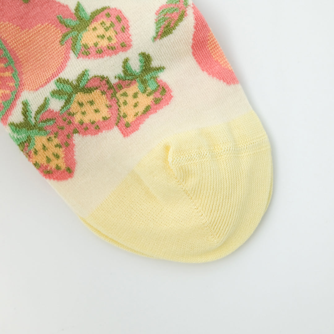 Sock Fruits Ecru