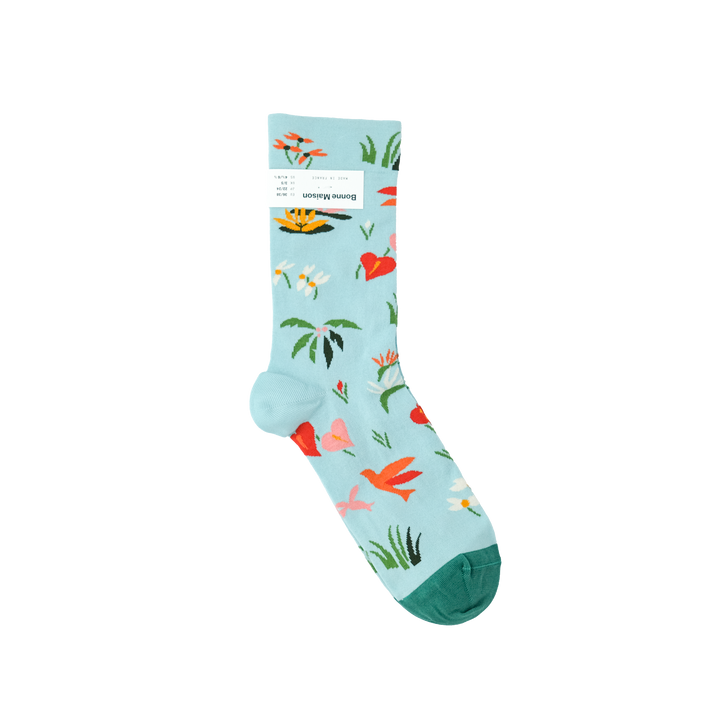 Sock Semis Aqua