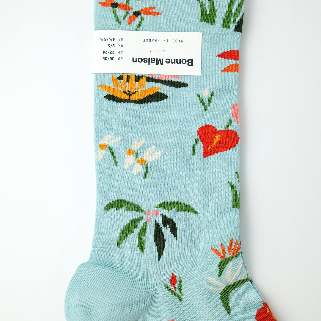 Sock Semis Aqua