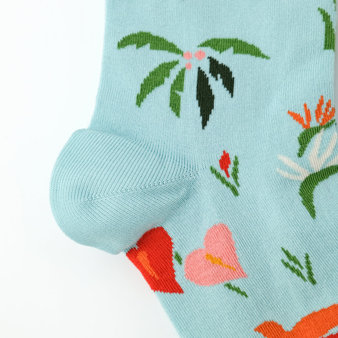 Sock Semis Aqua