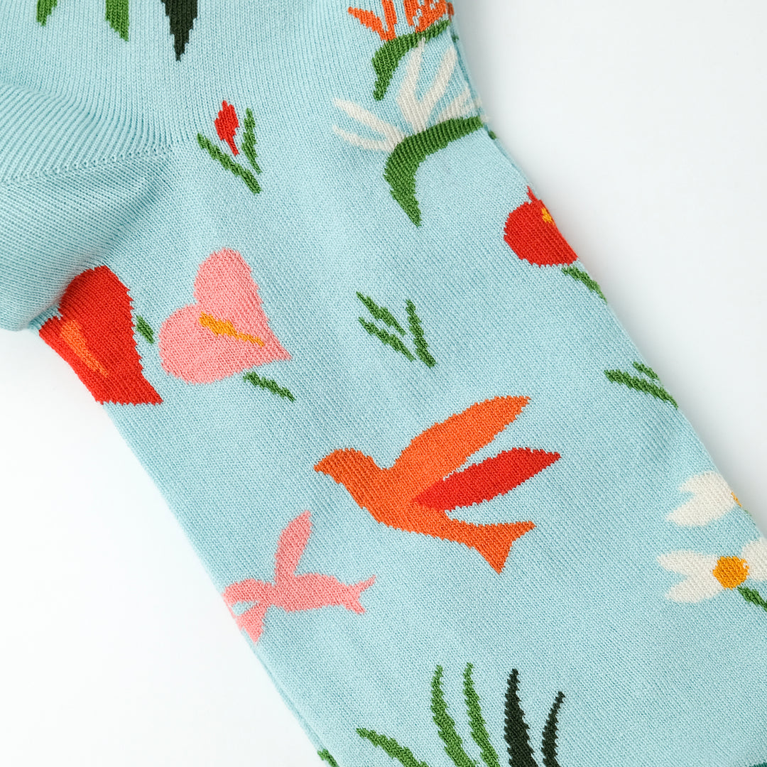 Sock Semis Aqua