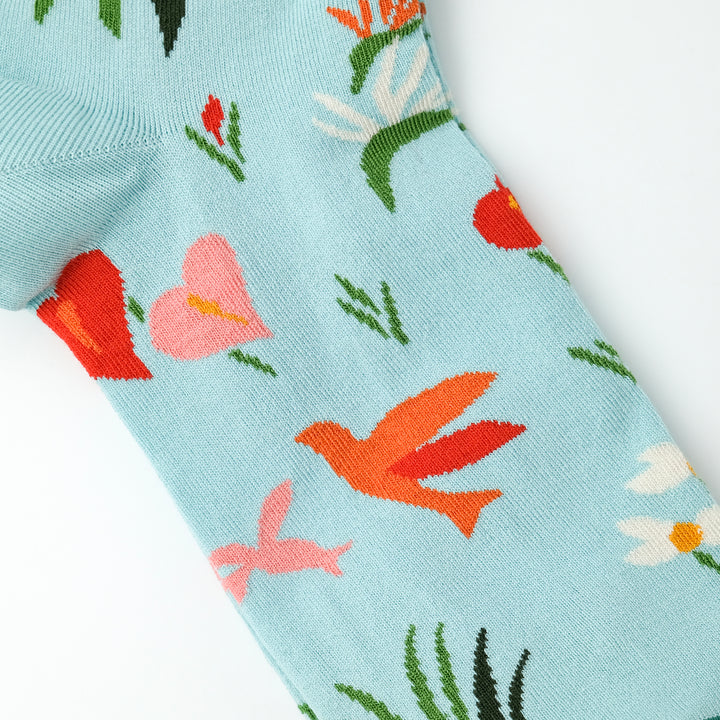Sock Semis Aqua