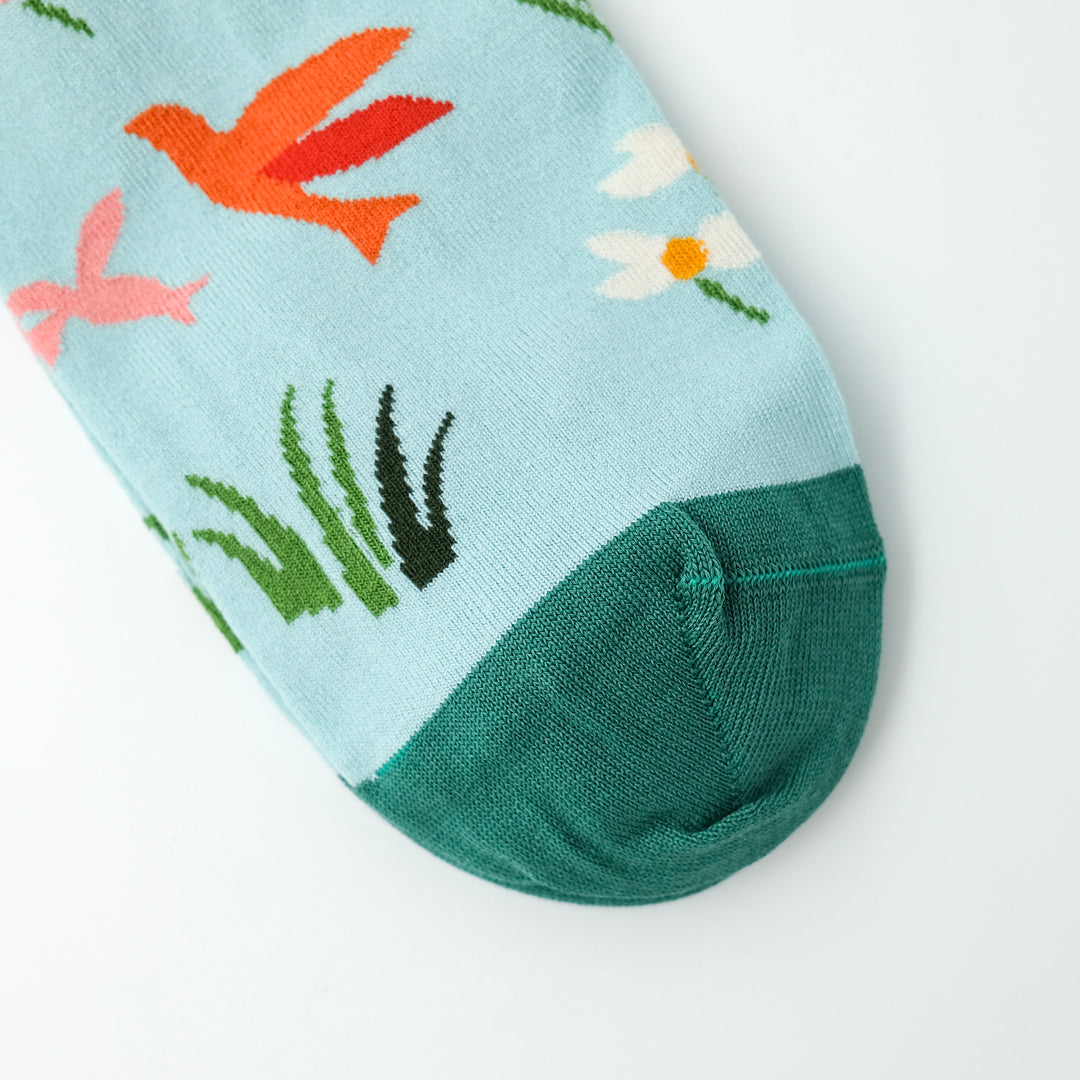 Sock Semis Aqua