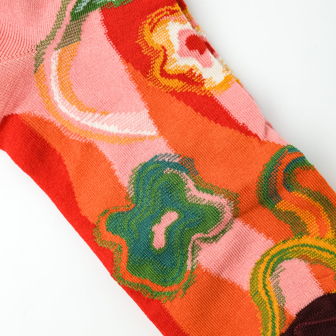 Sock Abstrait Multico