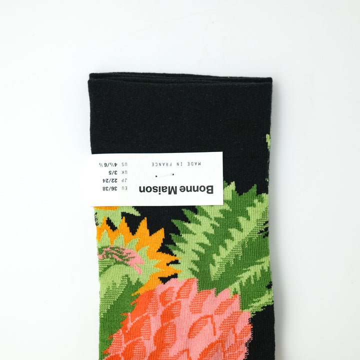 Sock Ananas Faux Noir