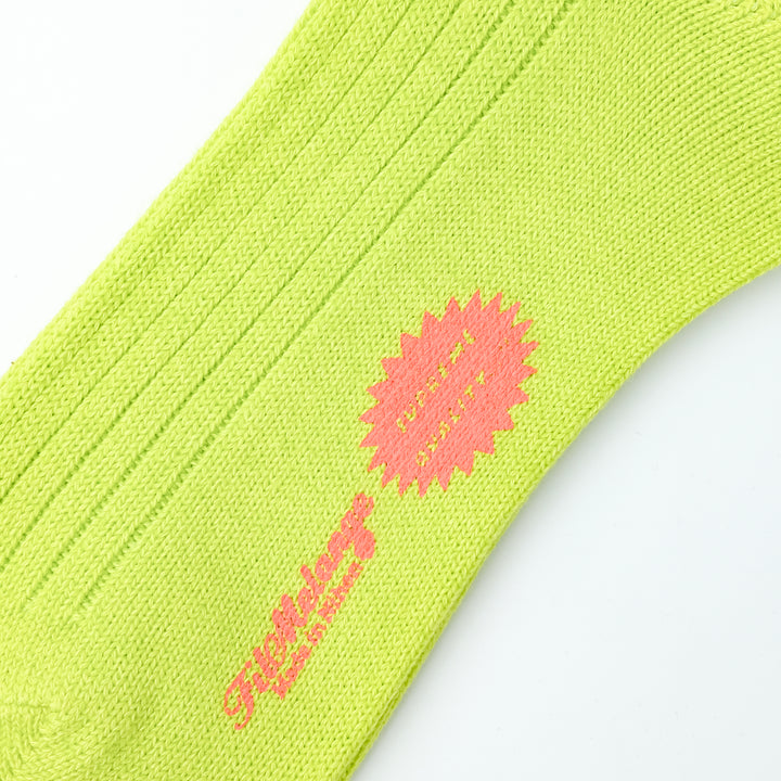 【MENS】CODY2 / コディ2 COTTON WOOL SOCKS  LIME YELLOW