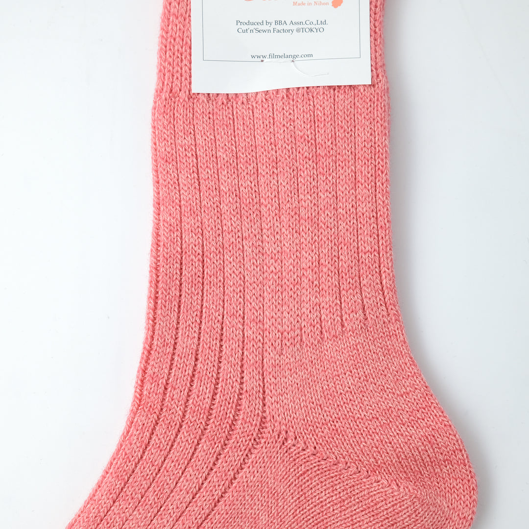 【MENS】CODY2 / コディ2 COTTON WOOL SOCKS  PINK