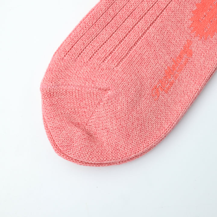 【MENS】CODY2 / コディ2 COTTON WOOL SOCKS  PINK