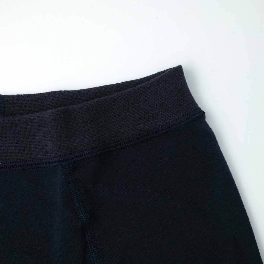 JOHN / ジョン ORGANIC COTTON RIB ボクサーショーツ BLACK NAVY