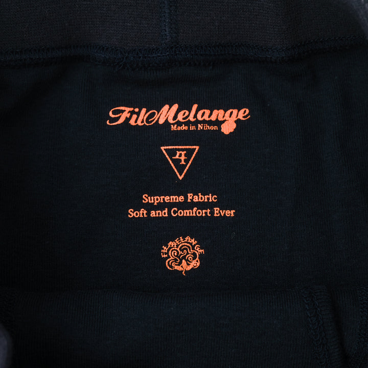 JOHN / ジョン ORGANIC COTTON RIB ボクサーショーツ BLACK NAVY