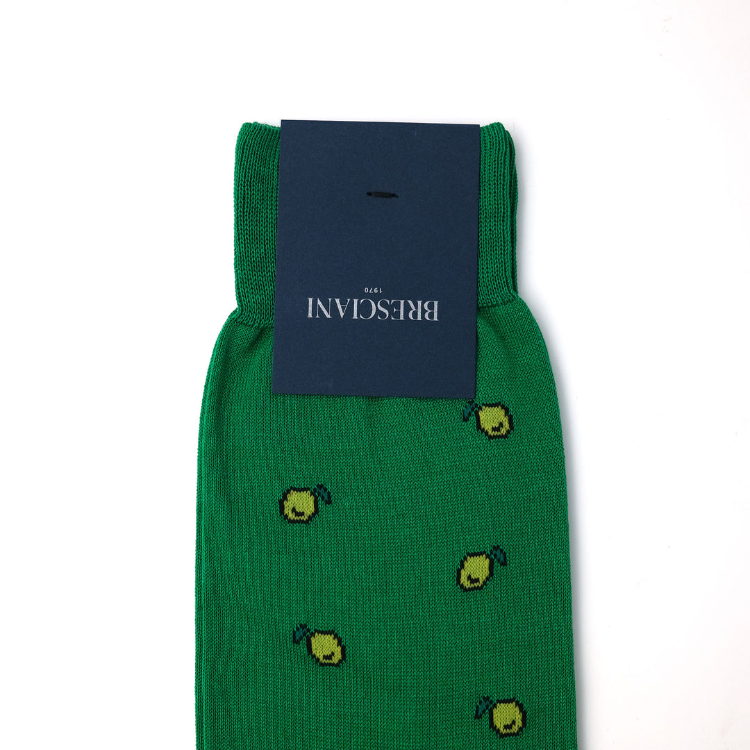 LEMON SOCKS GREEN