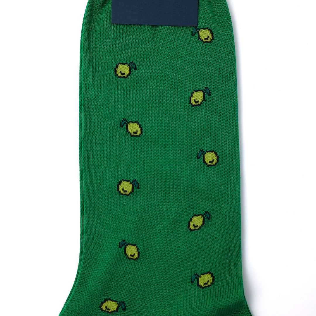 LEMON SOCKS GREEN