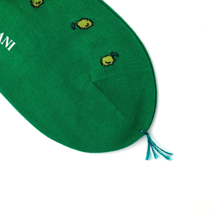 LEMON SOCKS GREEN