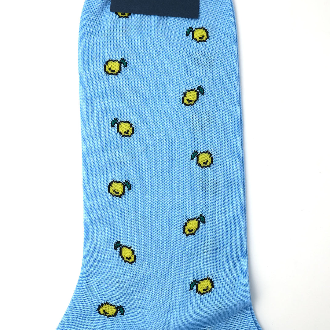 LEMON SOCKS LIGHT BLUE