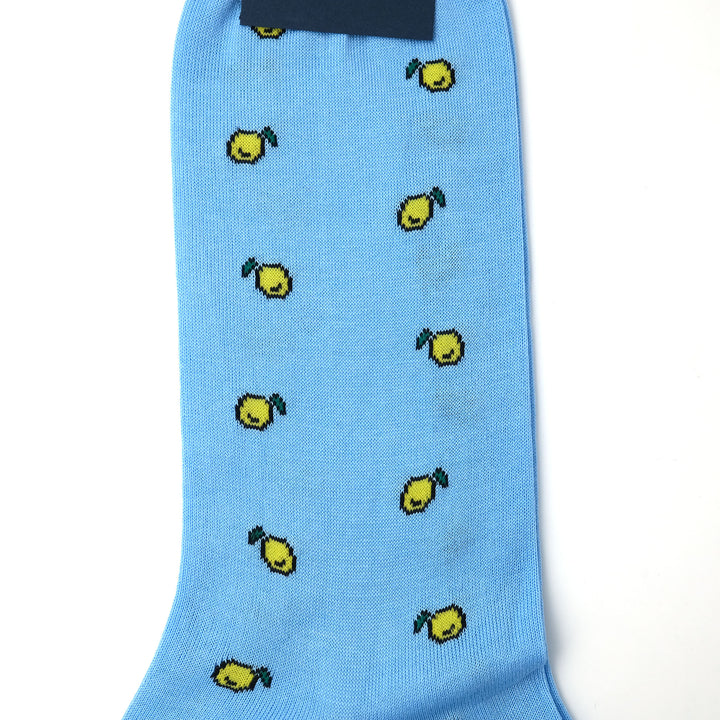 LEMON SOCKS LIGHT BLUE