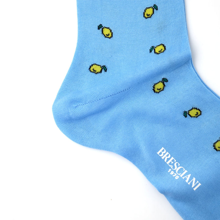 LEMON SOCKS LIGHT BLUE