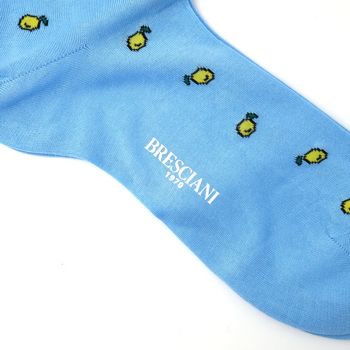 LEMON SOCKS LIGHT BLUE