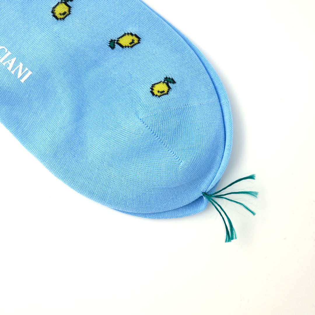 LEMON SOCKS LIGHT BLUE