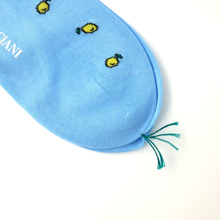 LEMON SOCKS LIGHT BLUE