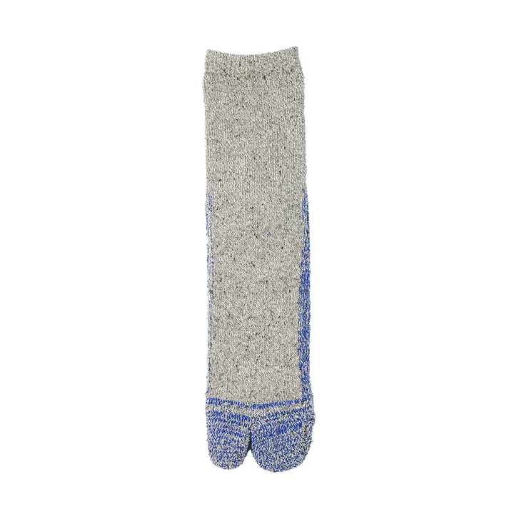 Cotton Silk Socks BROWN×PURPLE