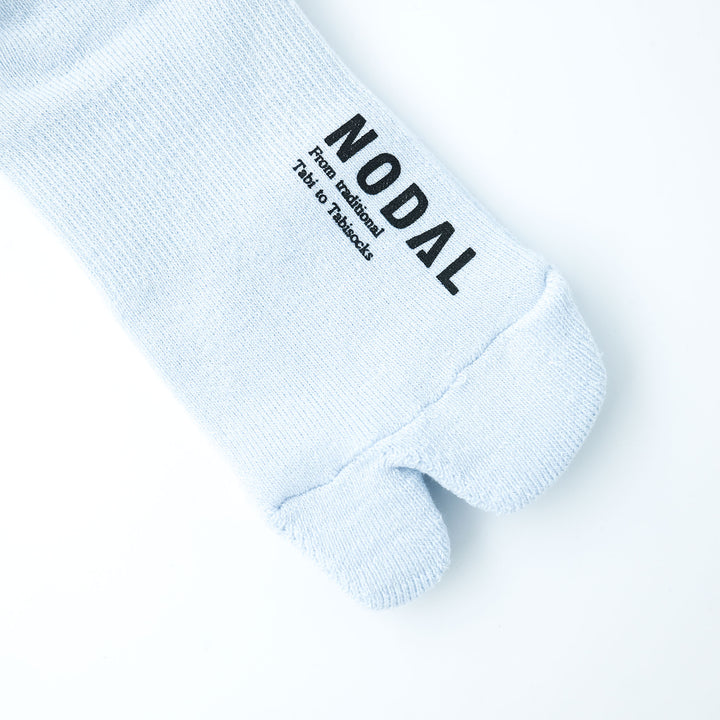 NODAL Logo Socks PALE BLUE×RED