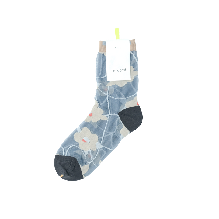 CAMELLIA SOCKS GRAY