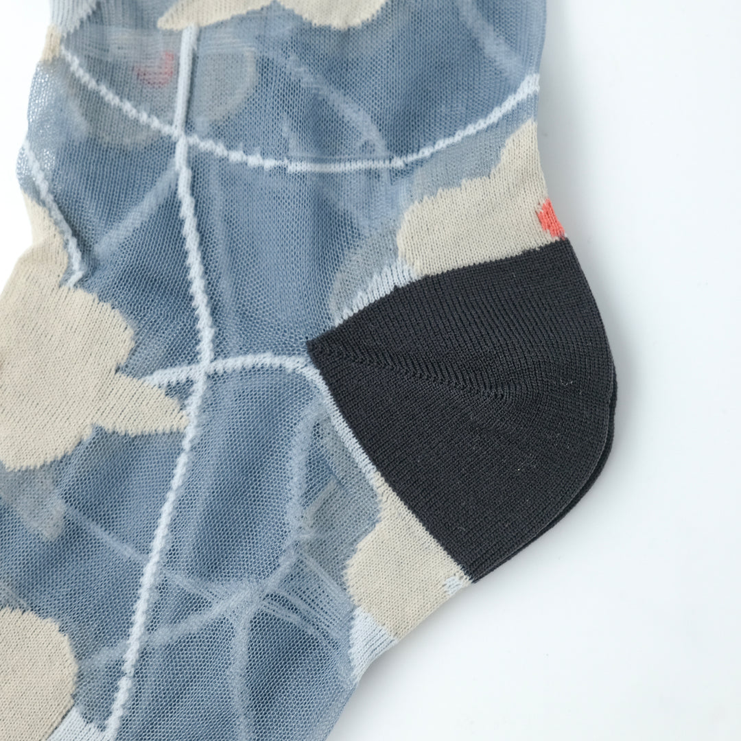 CAMELLIA SOCKS GRAY