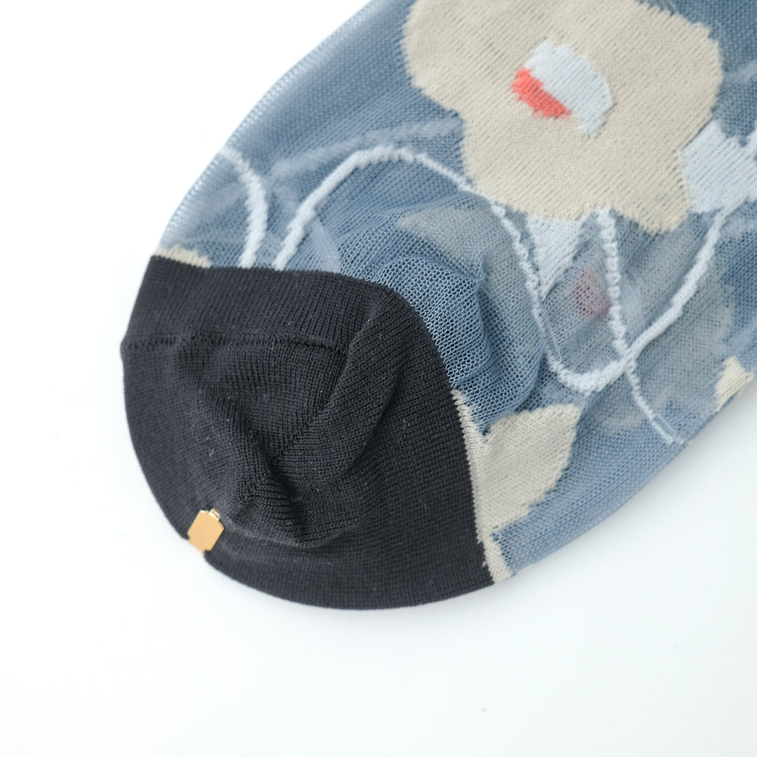 CAMELLIA SOCKS GRAY