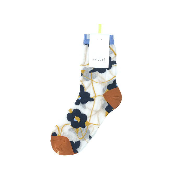 CAMELLIA SOCKS L.GRAY