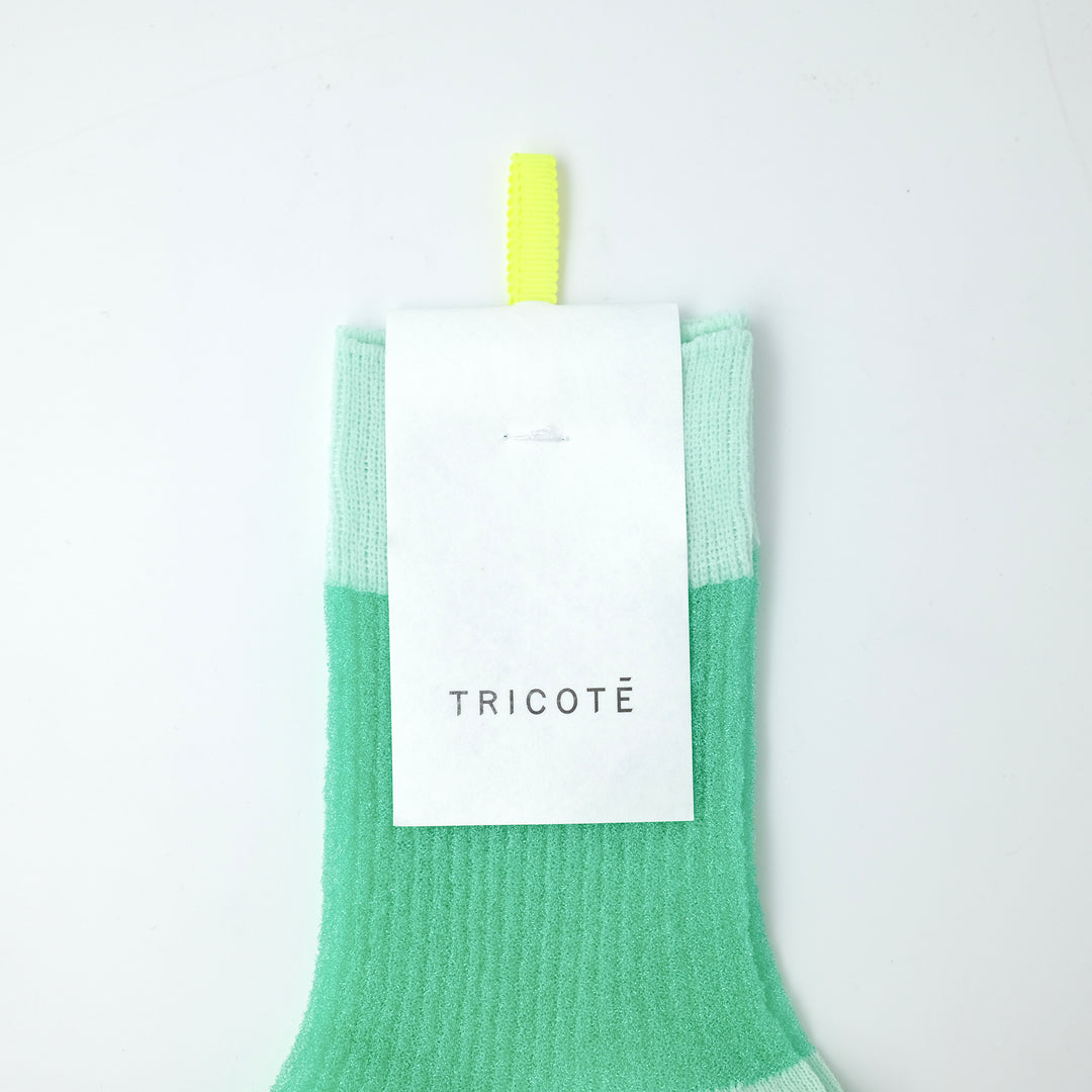 SHEER RIB SOCKS MINT