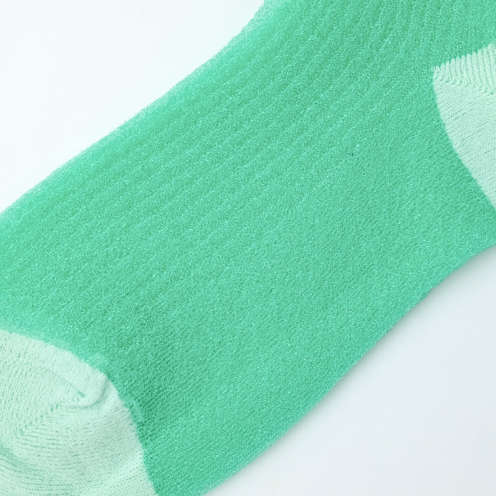 SHEER RIB SOCKS MINT