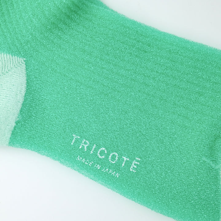 SHEER RIB SOCKS MINT
