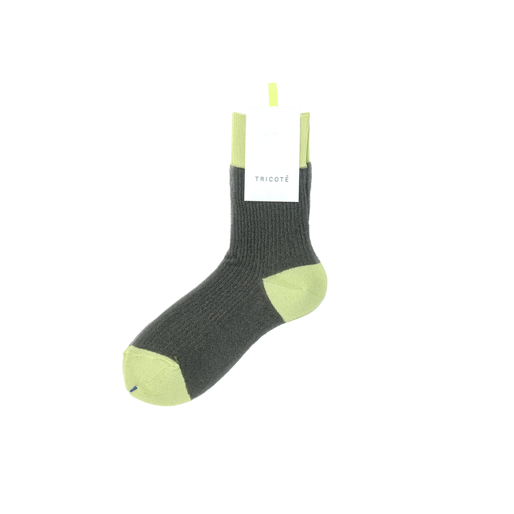 SHEER RIB SOCKS CHARCOAL
