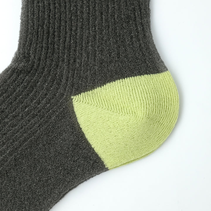 SHEER RIB SOCKS CHARCOAL