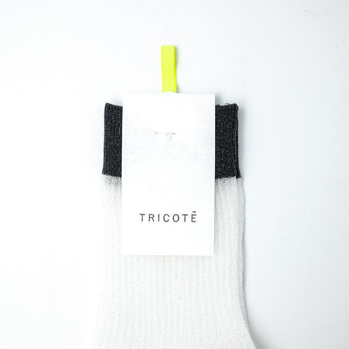 SHEER RIB SOCKS WHITE
