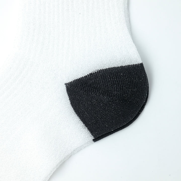 SHEER RIB SOCKS WHITE