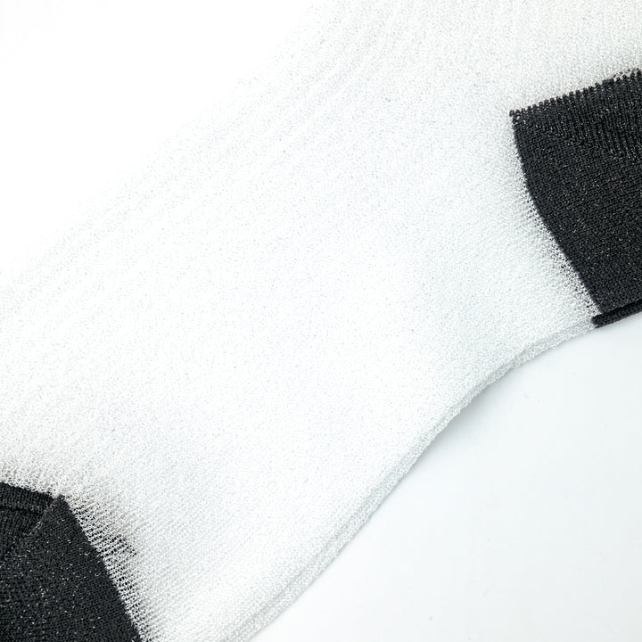 SHEER RIB SOCKS WHITE
