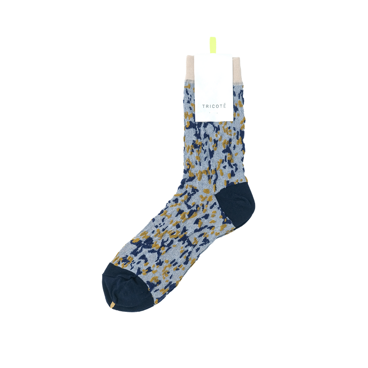 TERRAZZO BUMPY SOCKS NAVY