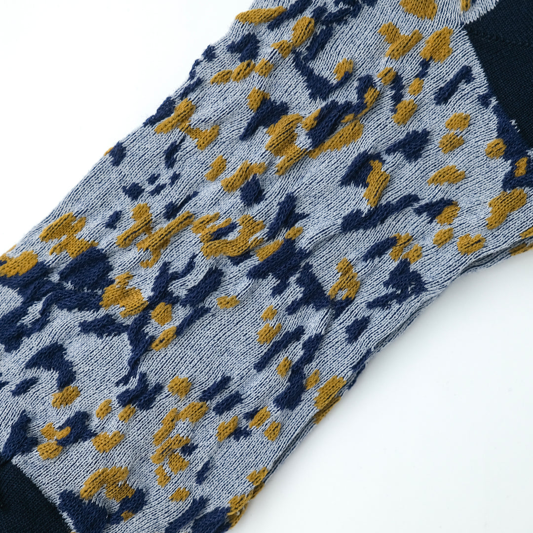 TERRAZZO BUMPY SOCKS NAVY