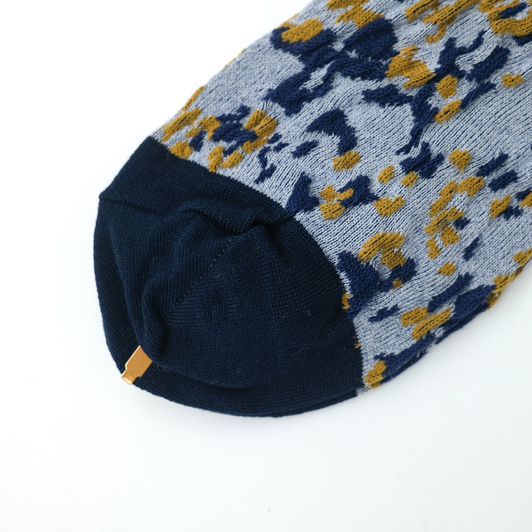 TERRAZZO BUMPY SOCKS NAVY