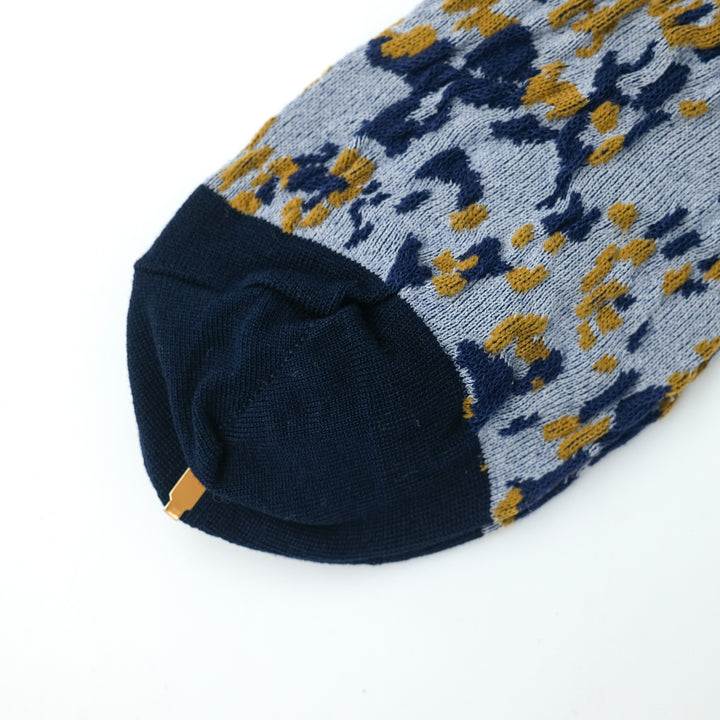 TERRAZZO BUMPY SOCKS NAVY