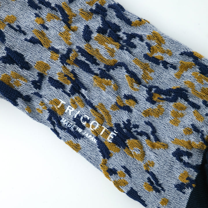TERRAZZO BUMPY SOCKS NAVY