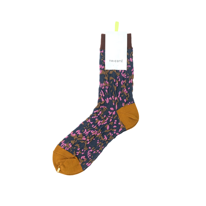TERRAZZO BUMPY SOCKS BROWN