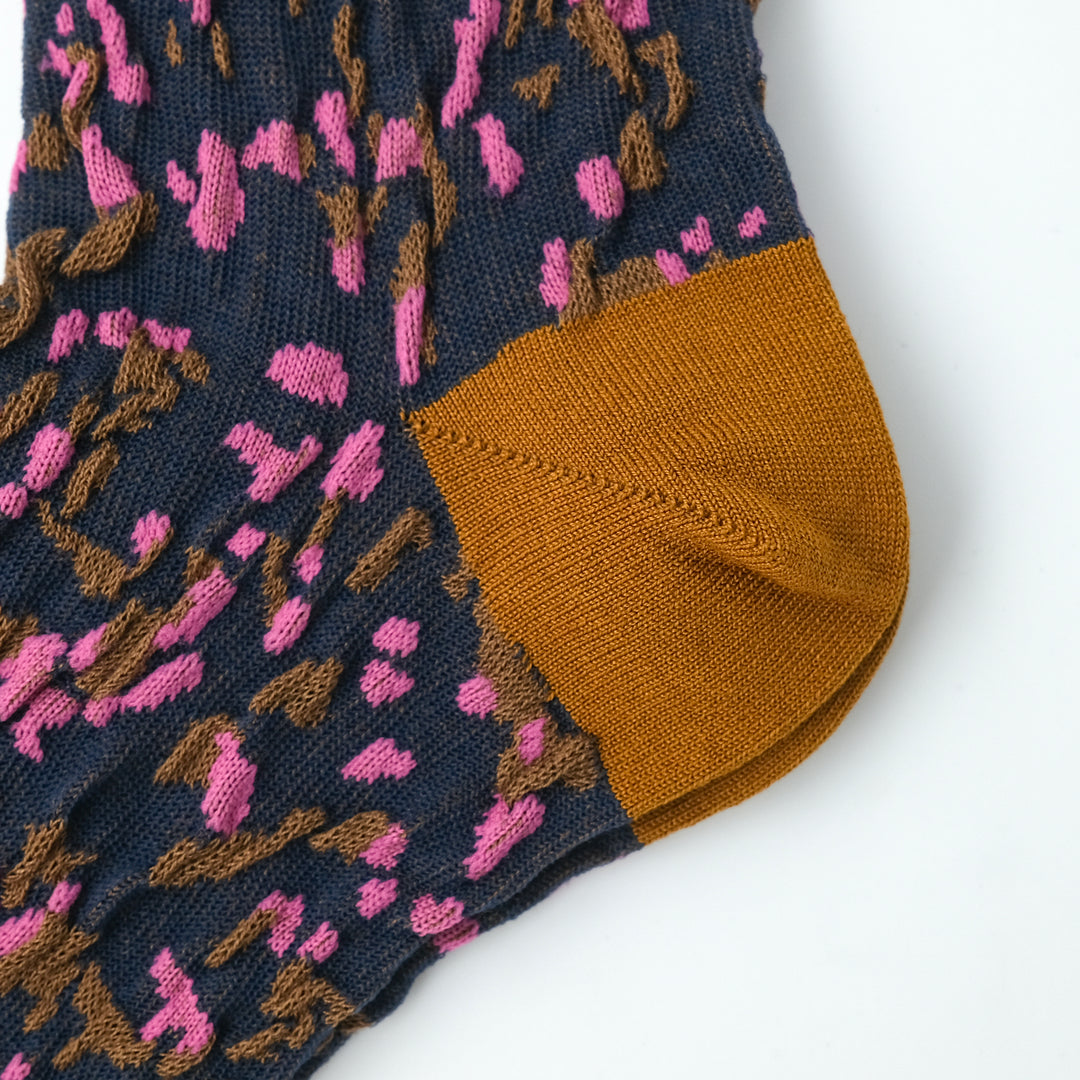 TERRAZZO BUMPY SOCKS BROWN
