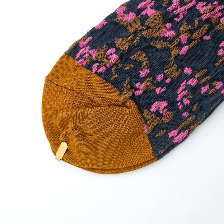 TERRAZZO BUMPY SOCKS BROWN