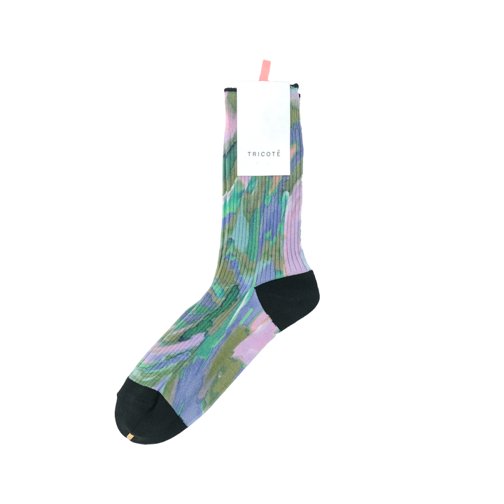 MARBLE PATTERN SOCKS PINK