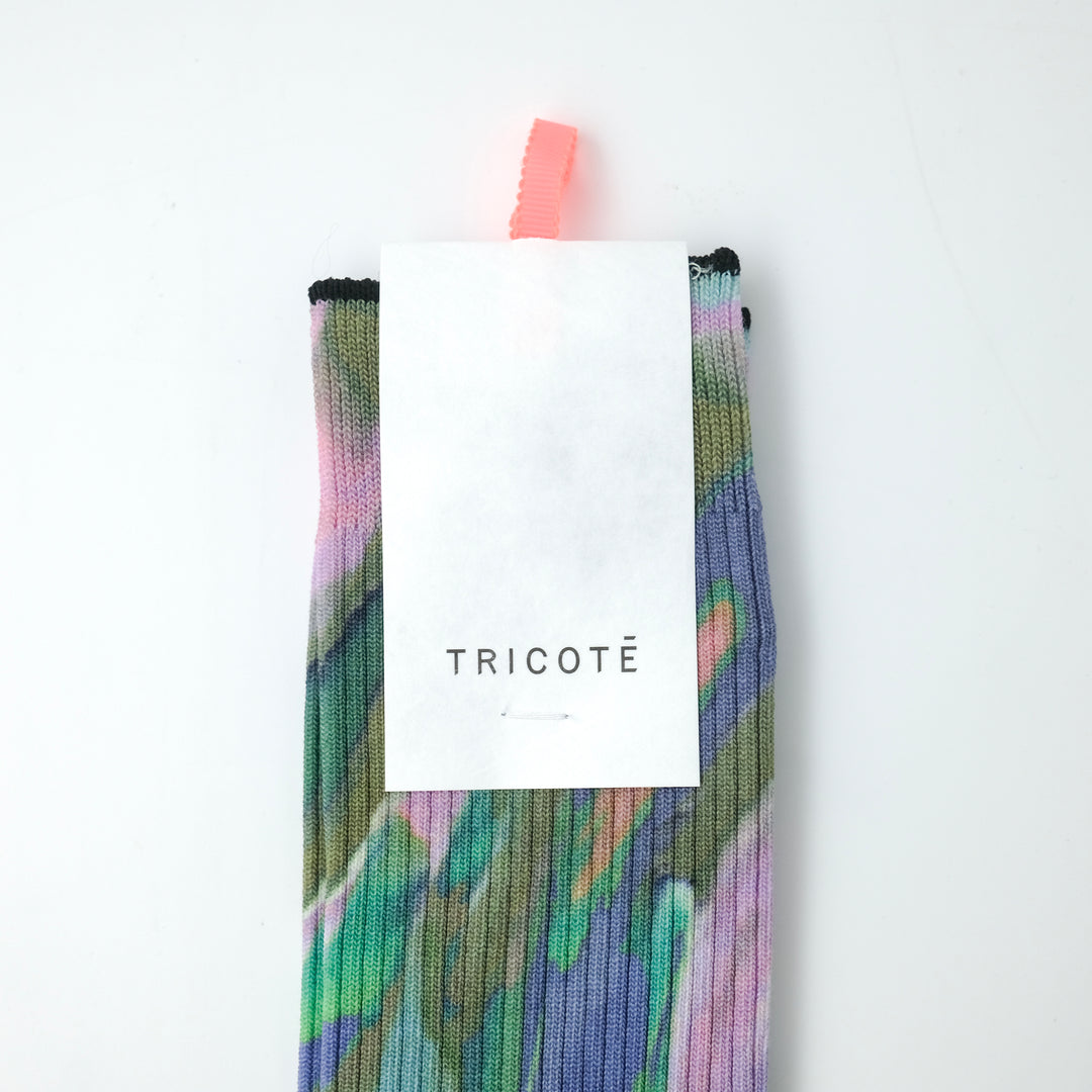 MARBLE PATTERN SOCKS PINK
